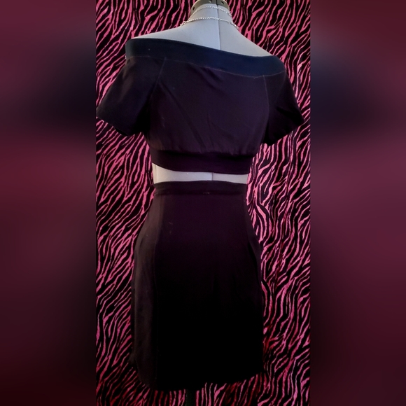 Destruction Of A Rose Heavy Metal Bodycon 2 Pc Outfit Set reworked slow fashion - Picture 4 of 8